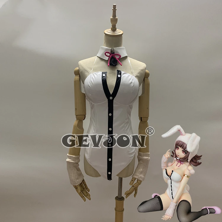 

[Индивидуальные] аниме Danganronpa Nanami ChiaKi Bunny Girl Сексуальная Униформа костюм для ролевой игры + шляпа Хэллоуин Бесплатная доставка Новинка 2019