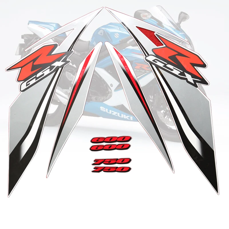 Мотоцикл для Suzuki GSXR600 2008-2009 GSXR750 08-09 K8 K9 GSXR 600 наклейка полный комплект аппликация