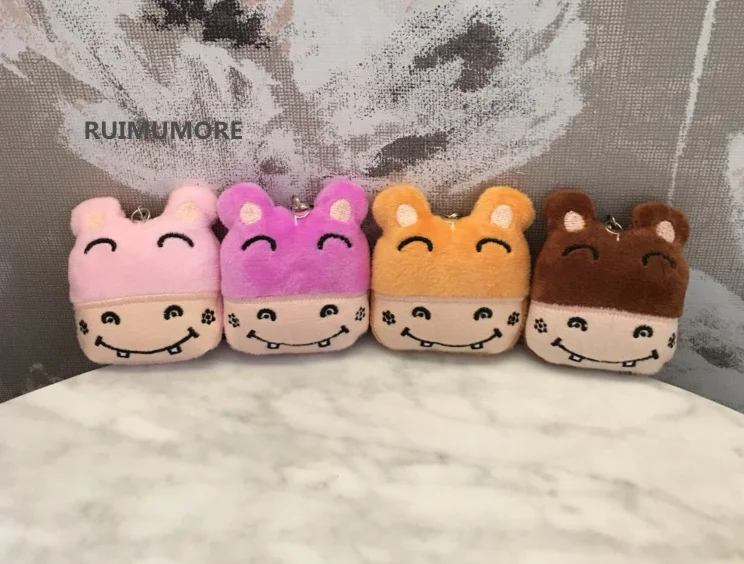 Плюшевая игрушка в виде бегемота 4 5 см цвета|dumpling plush|stuffed dolltoys for bouquets |