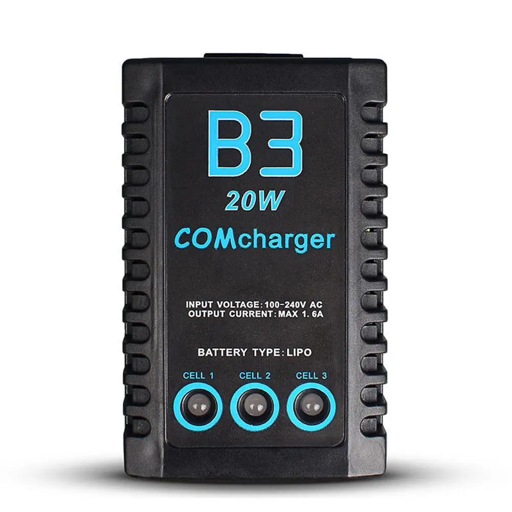 B3 2 S/3 S Li Po Fe NIMH NICD RC батарея параллельное зарядное устройство 100 240AC|Детали и