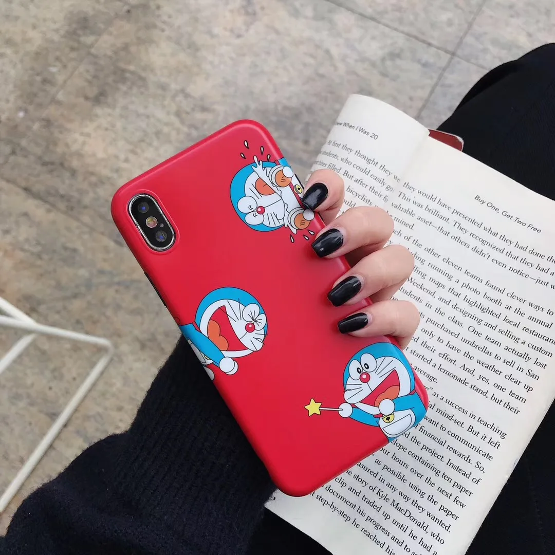 Япония аниме мультфильм Дораэмон чехол для телефона iPhone Xs MAX Xr X 7 8 6 6s plus друзья Jingle