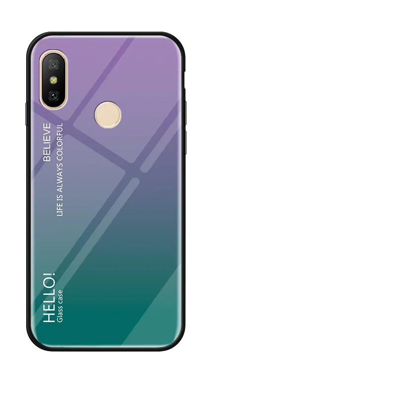 Чехол для телефона с градиентом Авроры xiaomi mi8 mi 8se explore задняя крышка из