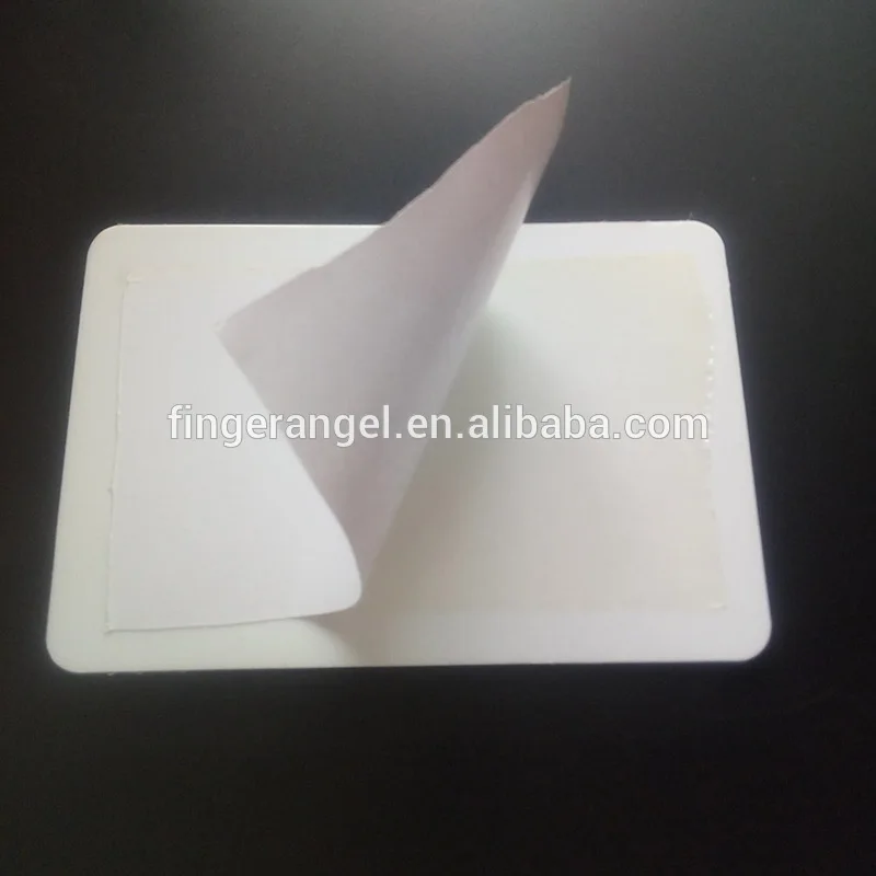 20 шт Nail Art шаблон задняя крышка 10x15 см Stamp Plate белый держатель печати для ногтевого