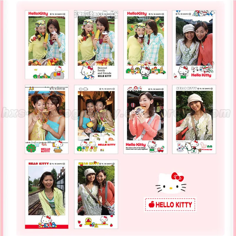 Оригинальный 10 шт. Fujifilm Instax Mini 9 пленка Fuji фотобумага hello kitty для 8 50 s 7 70 90 25 Share SP 1 2