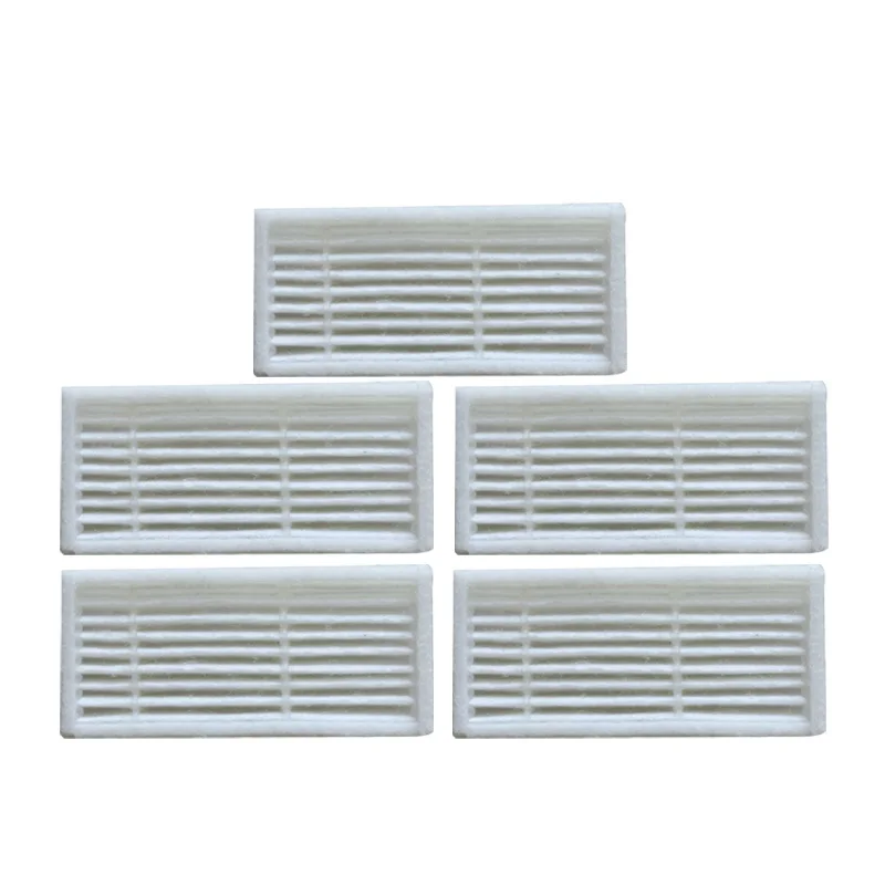 

5 pieces/lot Robot Vacuum Cleaner Parts HEPA filters filter for kitfort Kt-518 kt518 Robotic Vacuum Cleaner Accessories