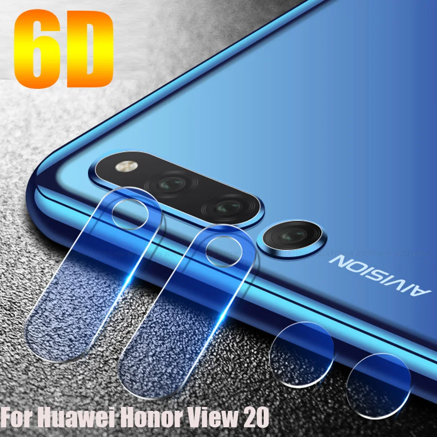 6D Защитная пленка для задней камеры с закаленным стеклом huawei Honor View 20 P Smart 2019 POT