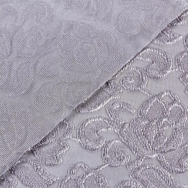 Горячая продажа вышитые кружевные ткани модные Tecidos Para Roupa жаккардовая ткань Tissus