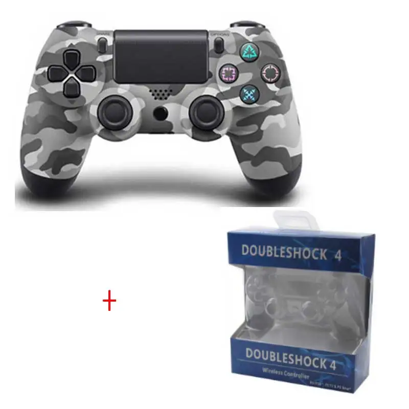 Беспроводной джойстик для SONY PS4 контроллер для PS4 Геймпад для Play Station 4 консоль r для Dualshock4 - Цвет: Тёмно-синий