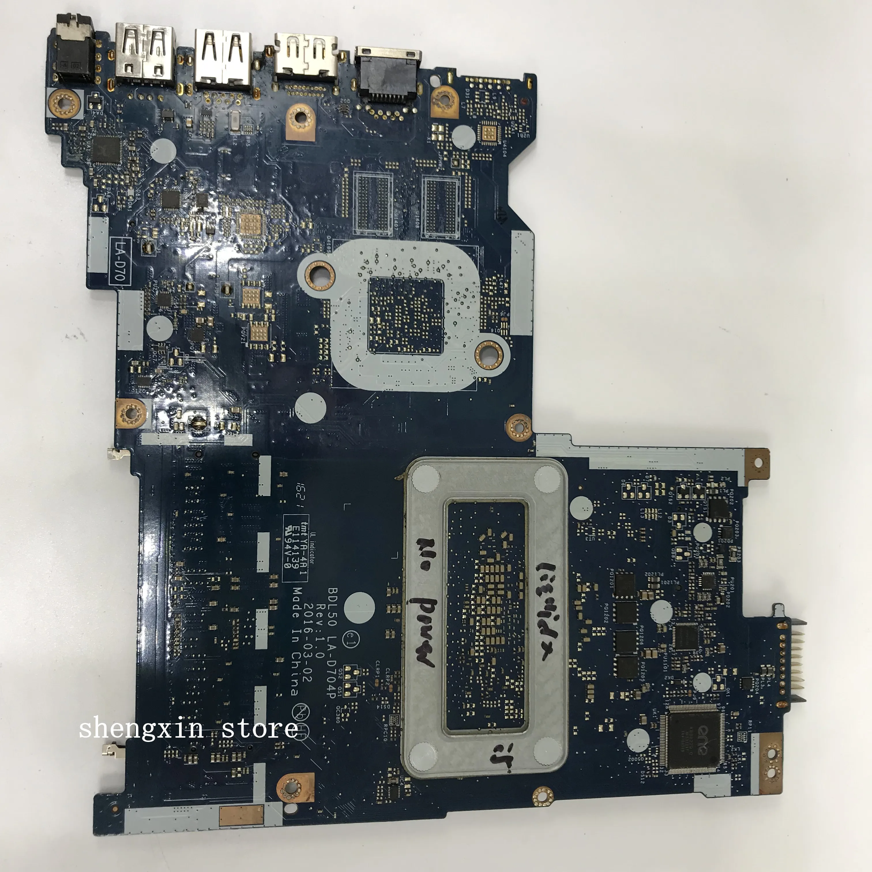 BDL50 LA-D704P 854945-601 854945-001 для ноутбука HP 15-AY 250 G5 250-G5 материнская плата SR2EY i5-6200U MIAN |
