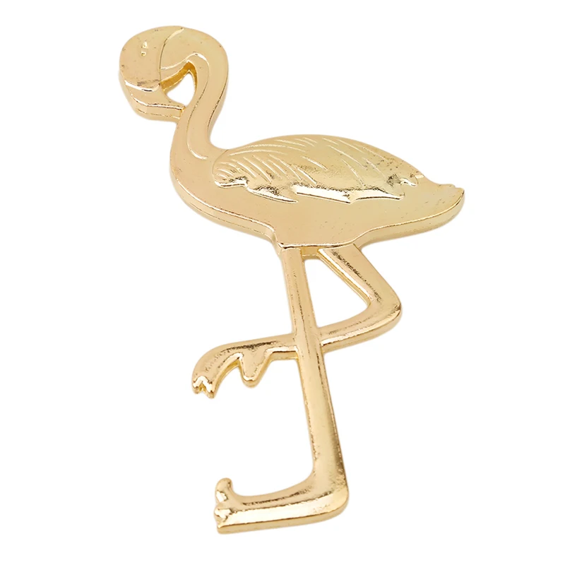 Летние пляжные из золотистого металла Фламинго штопор для винных бутылок важны