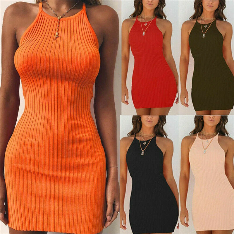 Новинка 2019 модные женские платья сексуальное летнее облегающее мини-платье без