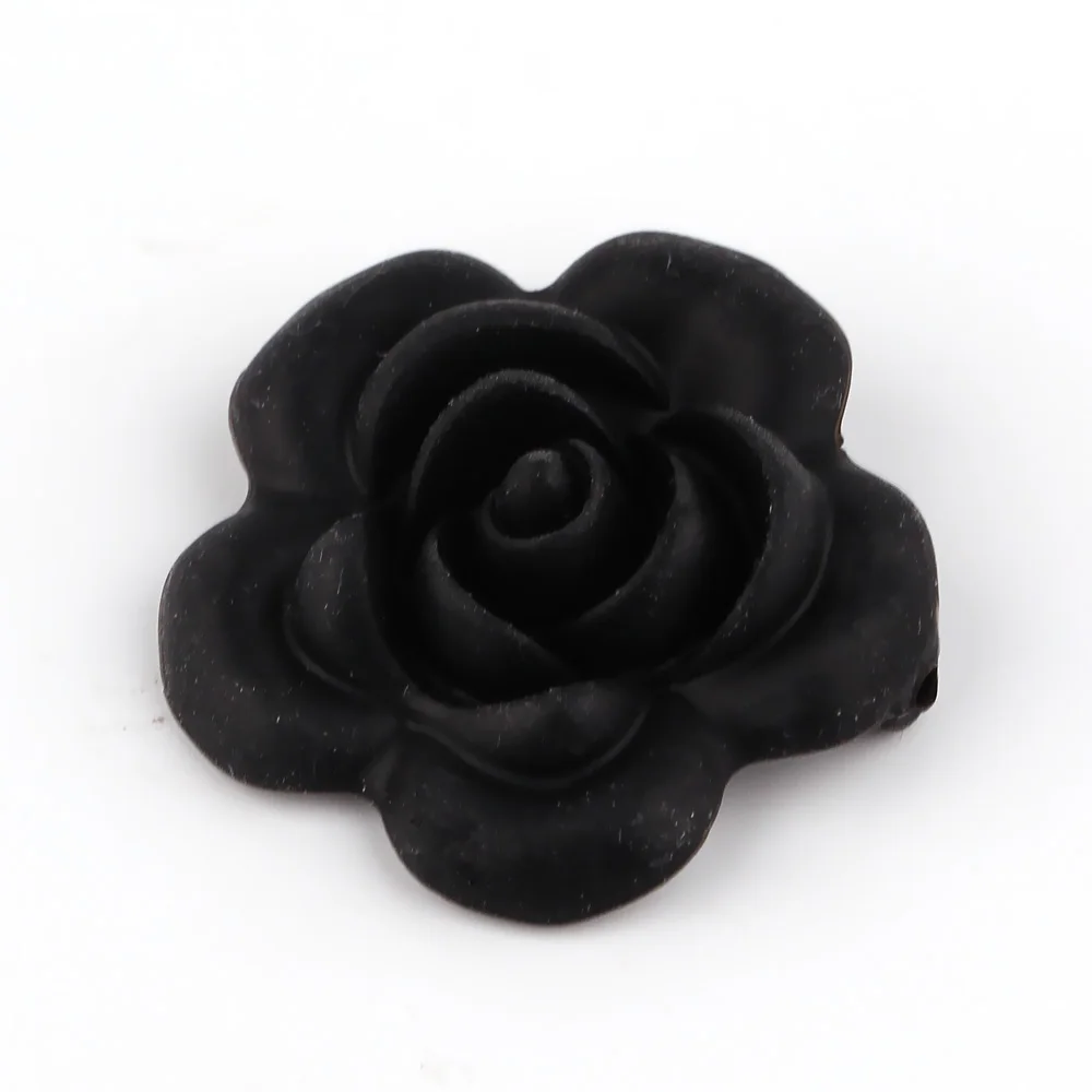 7 Силиконовые бусины TYRY. HU Rose, 3 шт., прорезыватели для зубов, ожерелье, игрушки для кормления, аксессуары для новорожденных, прорезыватели для зубов, Силиконовые Прорезыватели для зубов - Цвет: 7