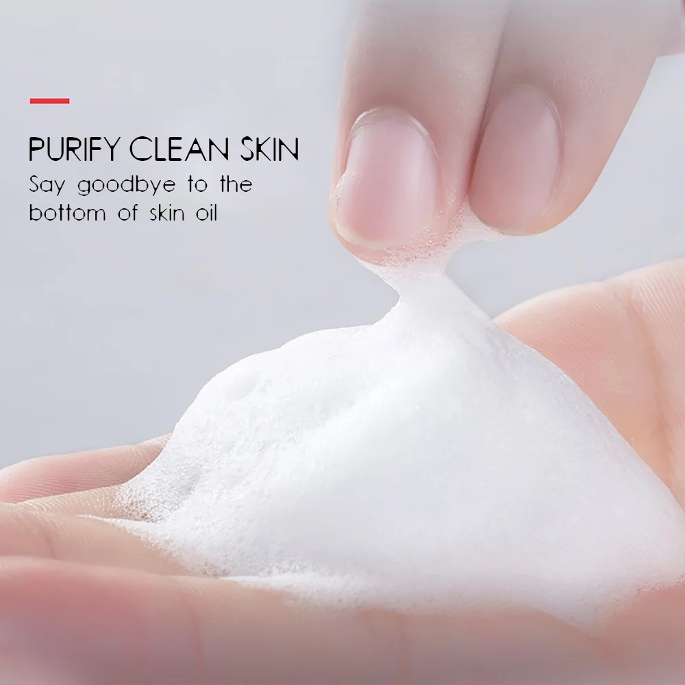 100 г полипептид очищающее средство для лица пузырьковый акне пилинг Очищение