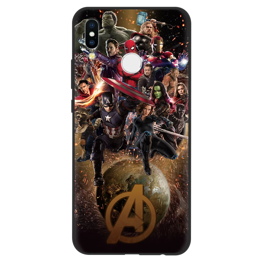 0mxdiqiu Чехол для телефона Marvel с героями Мстителей для huawei P30 P20 mate 20 30 10 Pro P8 P9 P10 Lite чехол для huawei P Smart Мягкий ТПУ - Цвет: 0mxdiqiu