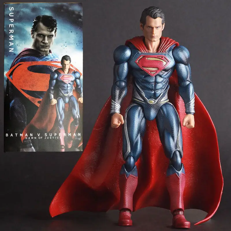 1:7 Crazy Toys DC Comic Superman V Batman Collectable 10 'Ƈ/7 ПВХ Аниме фигурки Модель Коллекция для