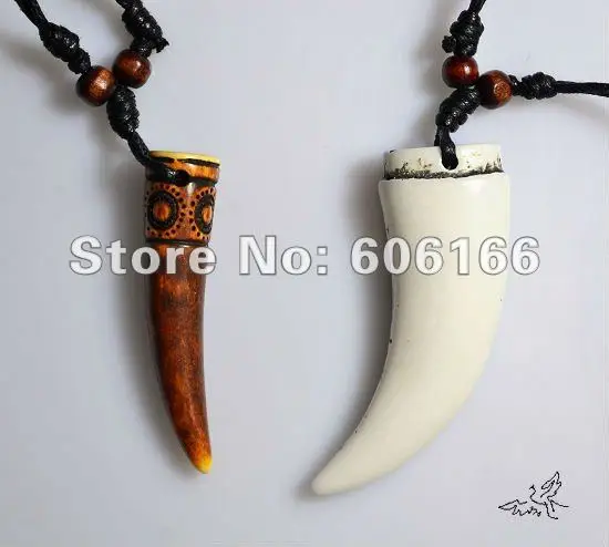 Подвеска зуб 24 шт./лот смешанные стильные животные ожерелье с подвеской слон лев