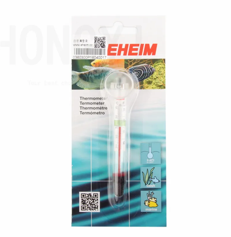 EHEIM 1 шт. стеклянный термометр для аквариума, предназначенный для точного измерения, электронный цифровой дисплей