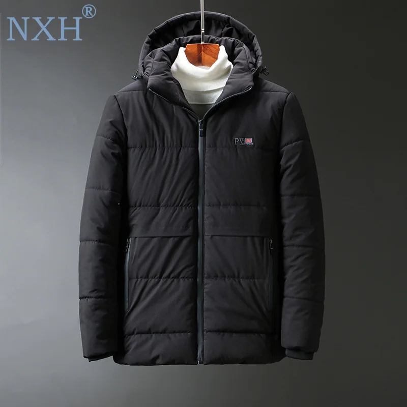 Зимние парки размера плюс 6XL 7XL 8XL мужская куртка толстая теплое пальто ветровка с