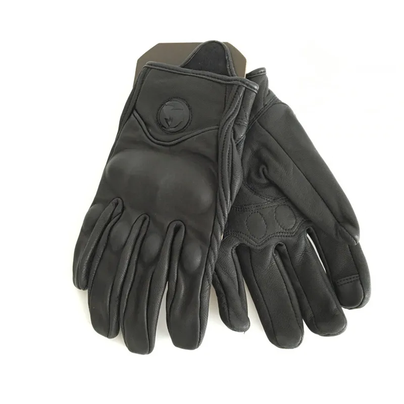 Кожаные мотоциклетные перчатки для мотокросса в стиле ретро|leather motorcycle gloves|motorcycle