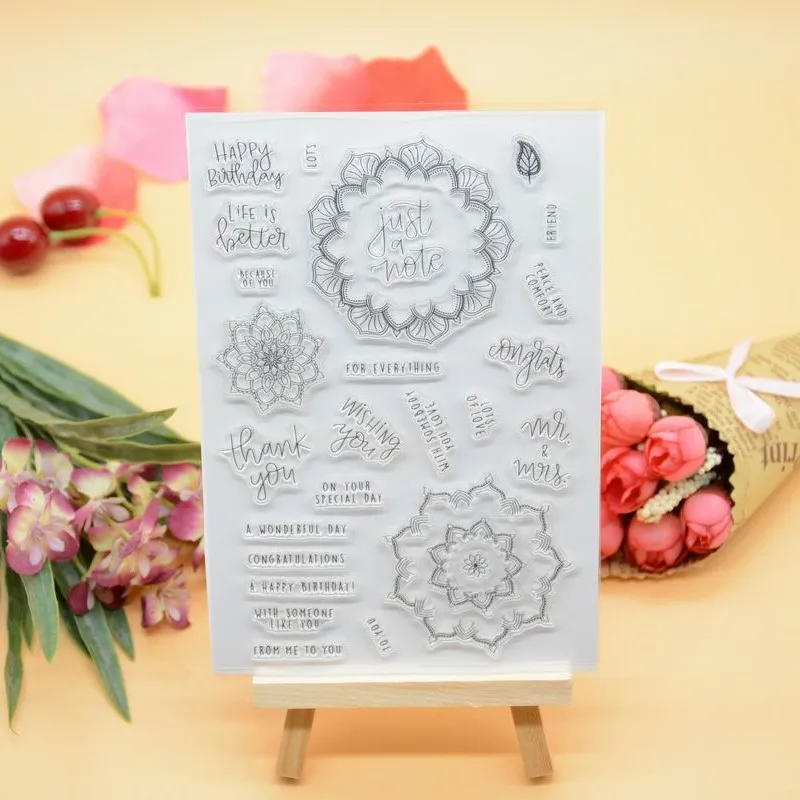 CS2116 трафарет для высечки рамы просто Note прозрачный штамп|frame dies|for stampsstencil stamps |