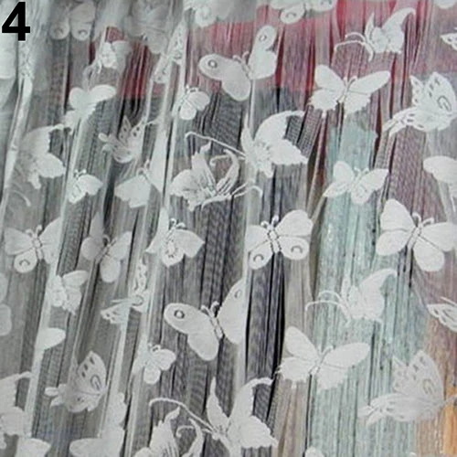 

Butterfly Pattern Tassel String Door Curtain Window Room Divider Tassel Screen Decor
