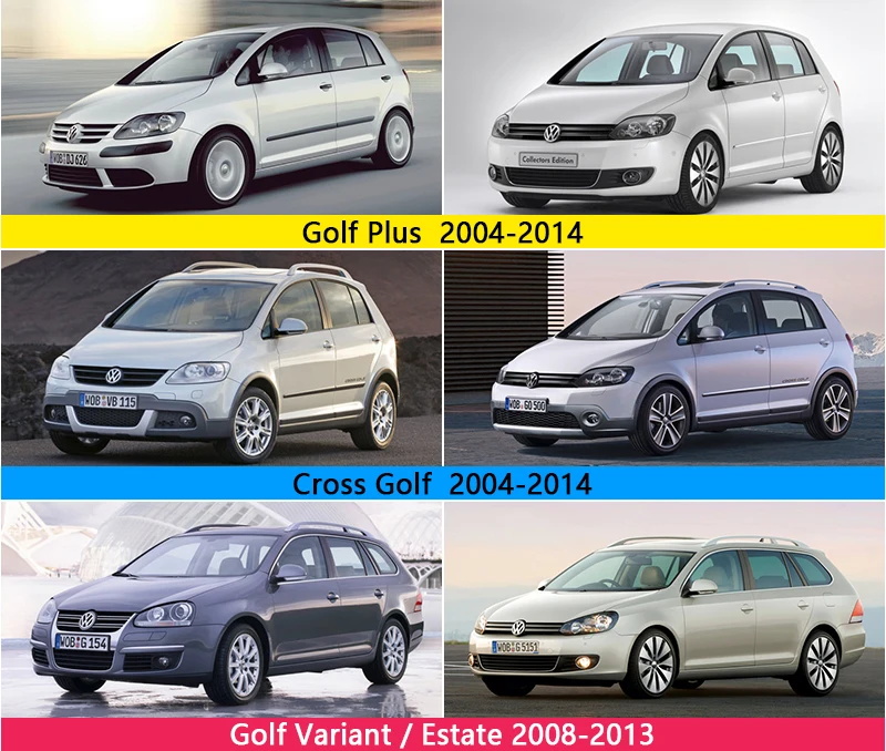 Хромированная крышка ручки двери для Volkswagen Golf Variant Plus Cross VW 2004 2006 2008 2009 2010 2012 2013 2014