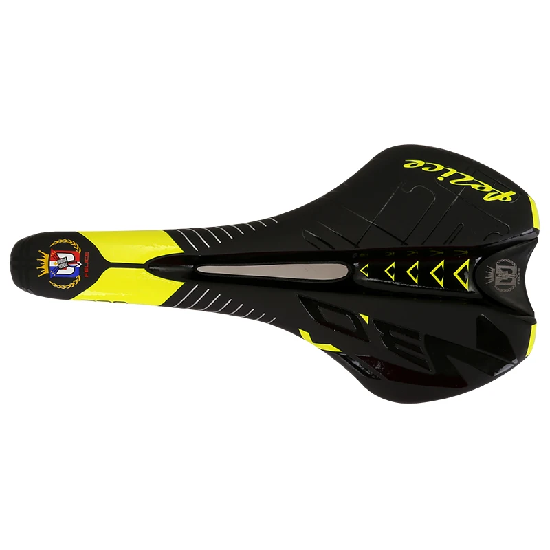 BATFOX карбоновое седло велосипед mtb Велосипедное Сиденье чехол sella mtb selle velo route sillin bicicleta - Цвет: Светло-желтый