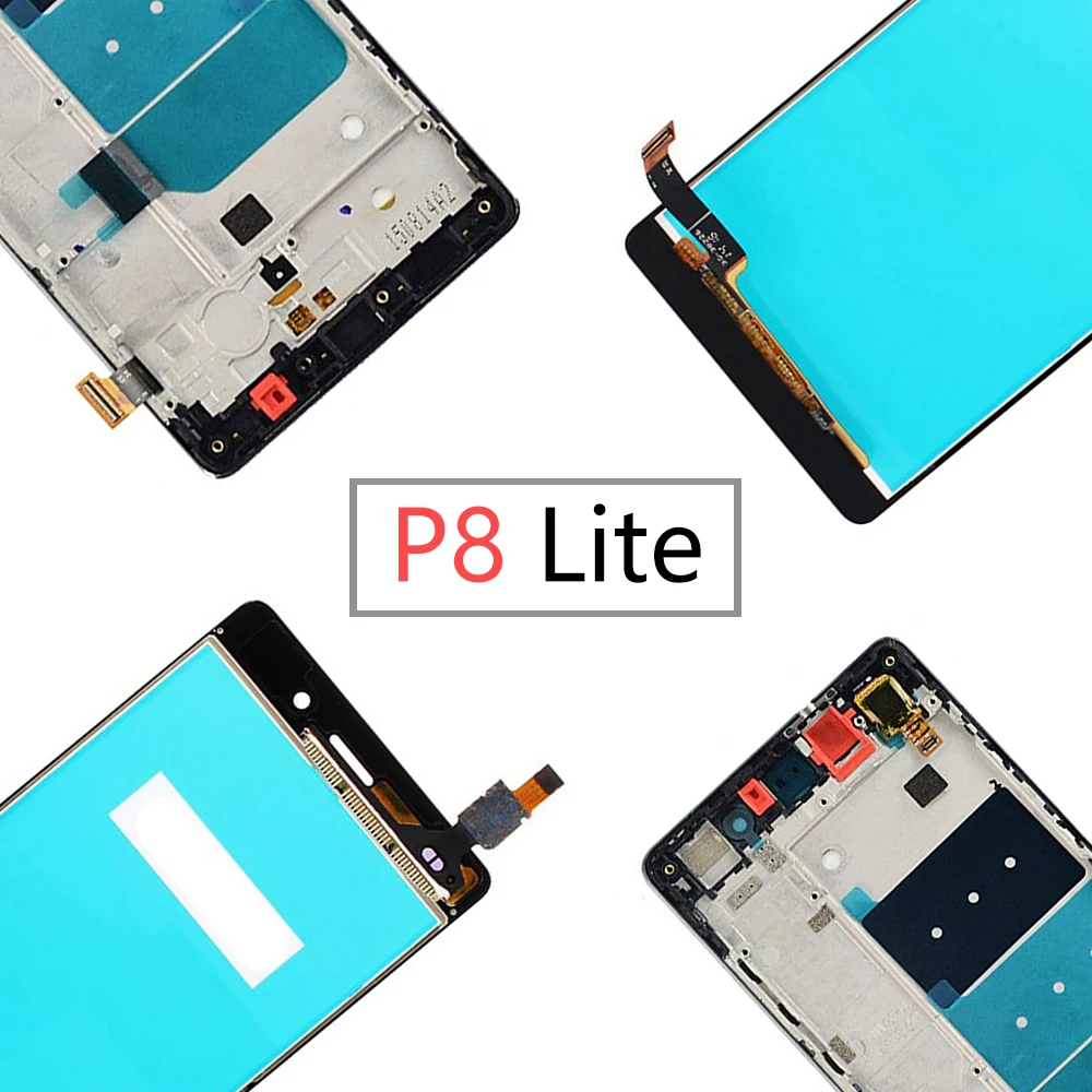 Sinbeda для Huawei P8 Lite ЖК дисплей сенсорный экран в сборе с цифровым преобразователем