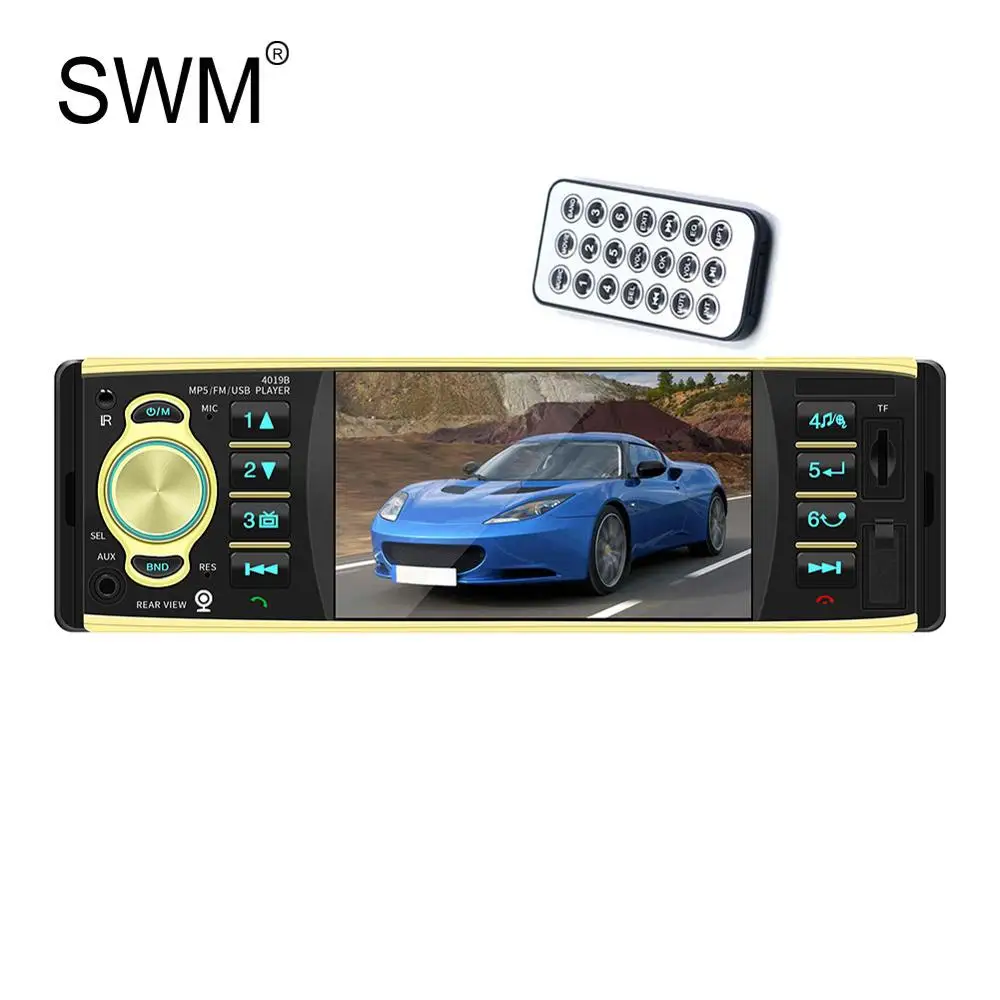 Car Radio Only SWM 4," Автомобильная Радио обратная камера Bluetooth лента Авторадио машина радио Coche 1080P HD MP5 плеер радио Para авто стерео - Цвет: Car Radio Only