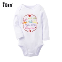 you are my ofishally awesome valentine design newborn baby boys girls outfits jumpsuit print infant bodysuit clothes sets