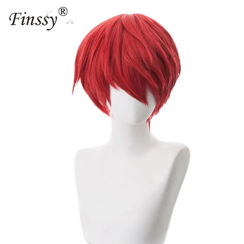 Karma Akabane Akashi Seijuro Sasori короткий костюм для косплея на Хэллоуин парик Термостойкое волокно мужские волосы