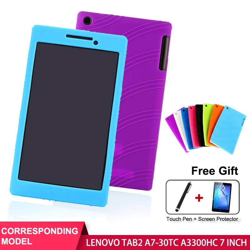 SZOXBY для Lenovo A3300 T 7 дюймовый плоский Мягкий силиконовый чехол A7 30 защитный моющийся
