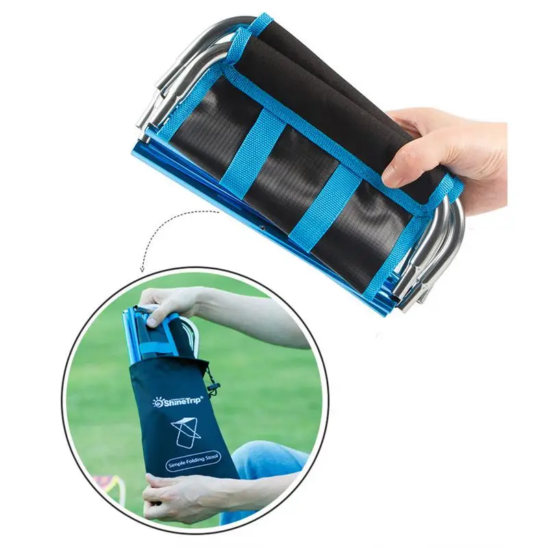 Aluminum Ultra Light Folding Fishing Chair Seat for Outdoor Camping Leisure Picnic Beach Other Tools | Спорт и развлечения