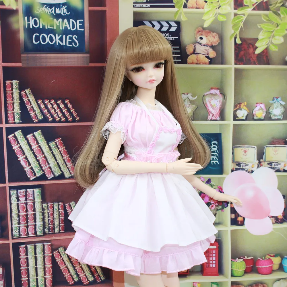 Сказочная кукла Dream 1/4 bjd 45 см шарнирное тело с макияжем мягкие туфли для волос