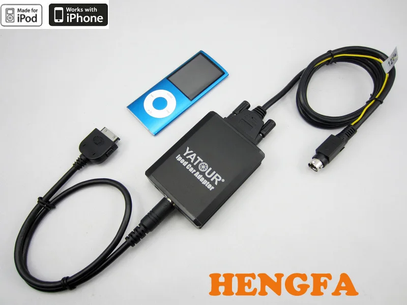 

Yatour Car Adapter iPhone iPad Ipod Integration kit interface For Volvo SC-XXX radios Mini Din YT-M05