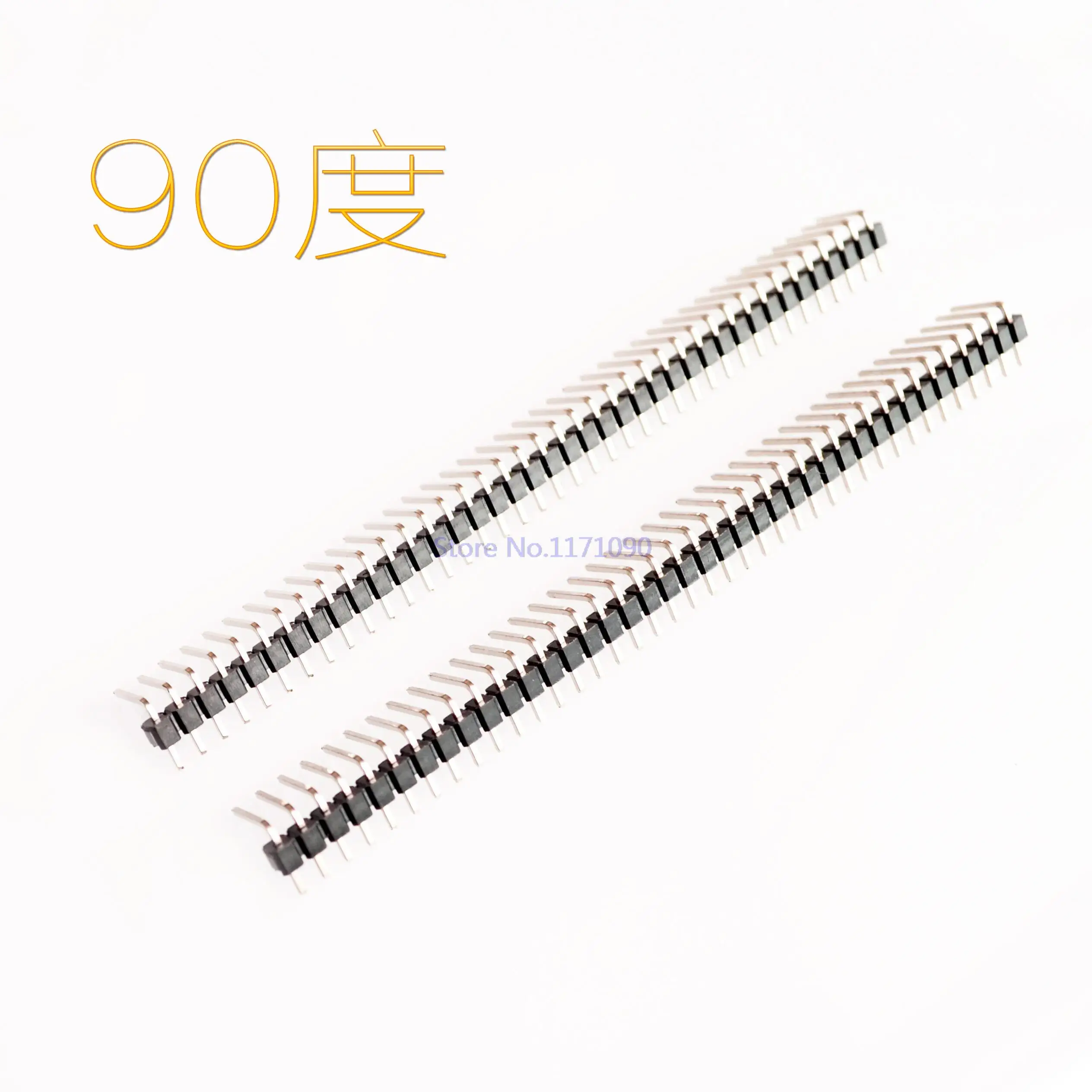 Однорядный штыревой разъем с прямым углом 10x2 54 мм|pin header|connector 2.54mmconnector 10 |