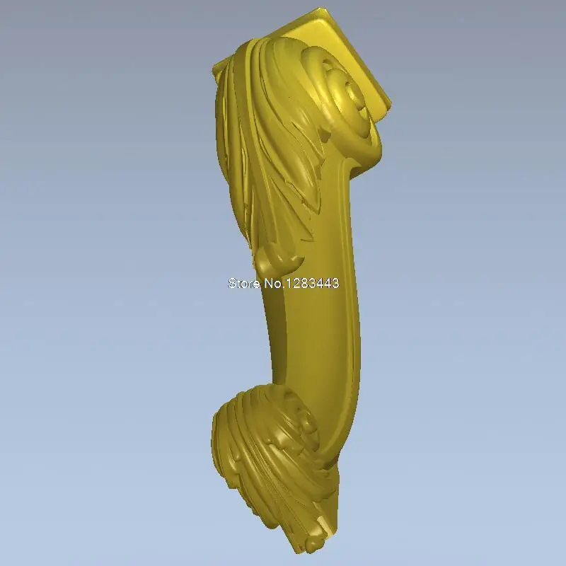 Новая 3D модель STL рельеф формат CNC комод стол ножки мебель ноги 119 | Инструменты