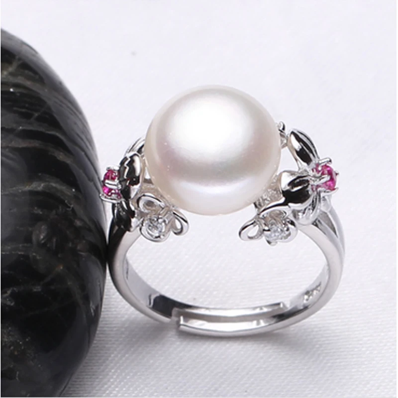 Женское жемчужное кольцо WATTENS натуральный белый/розовый/фиолетовый пресноводный