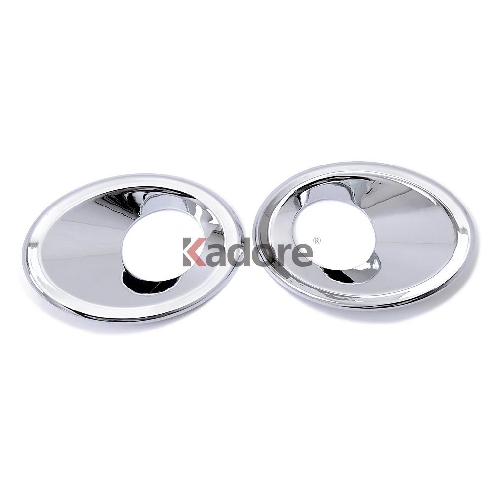 Для RENAULT KOLEOS 2008 2009 2010 хромированные передние задние противотуманные фары Чехлы для ламп покрытие автомобиля Стайлинг Авто внешние аксессуары