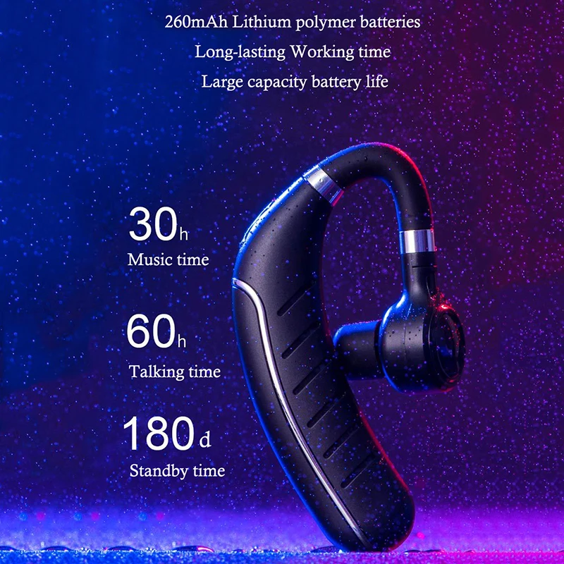 Беспроводные Bluetooth наушники FC1 5 0 гарнитура с микрофоном время прослушивания