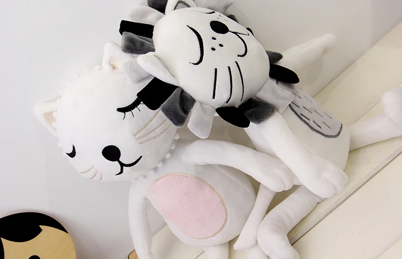 Мягкие подушки для маленьких кошек и Льва 30 см стеганое одеяло детской кроватки