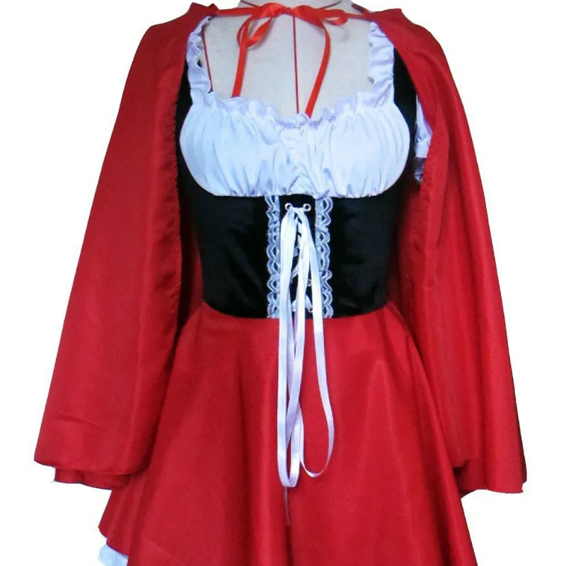 Новые костюмы на Хэллоуин для женщин сексуальная косплей маленький красный