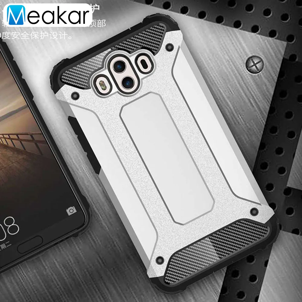 Защитный чехол 5 9 дюйма для Huawei Mate 10 Mate10 двойная задняя крышка телефона с рисунком