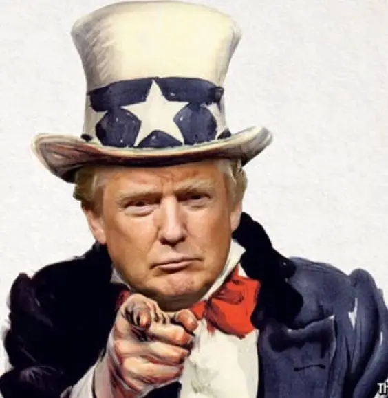 A Meian, Дональд Трамп, США, Америка Президент Трамп, мультфильм, полный, Алмазный Вышивка, алмаз живопись, вышивка крестом, 3D, Алмазная мозаика - Цвет: A