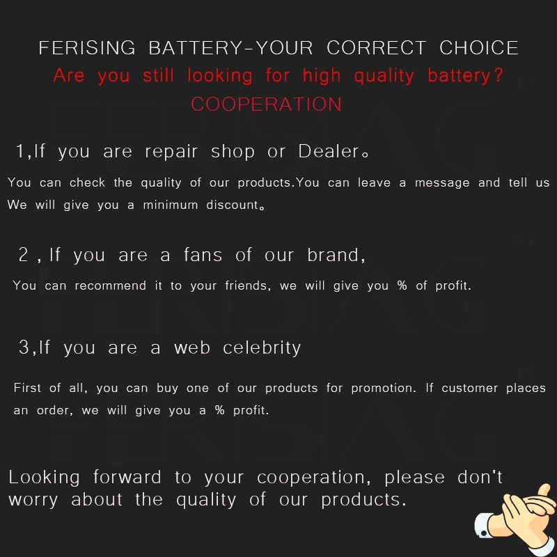 Оптовая продажа (сделано в 2020 году) Новый аккумулятор для телефона iPhone 6 Plus