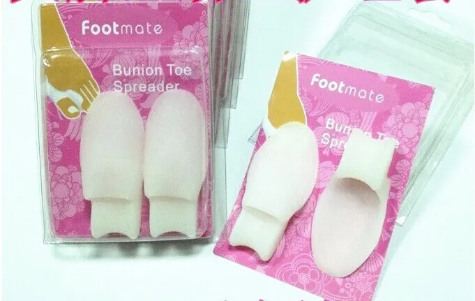 Розничная продажа 2000 шт. (= 1000 пар) гелевый разделитель для защиты большого пальца