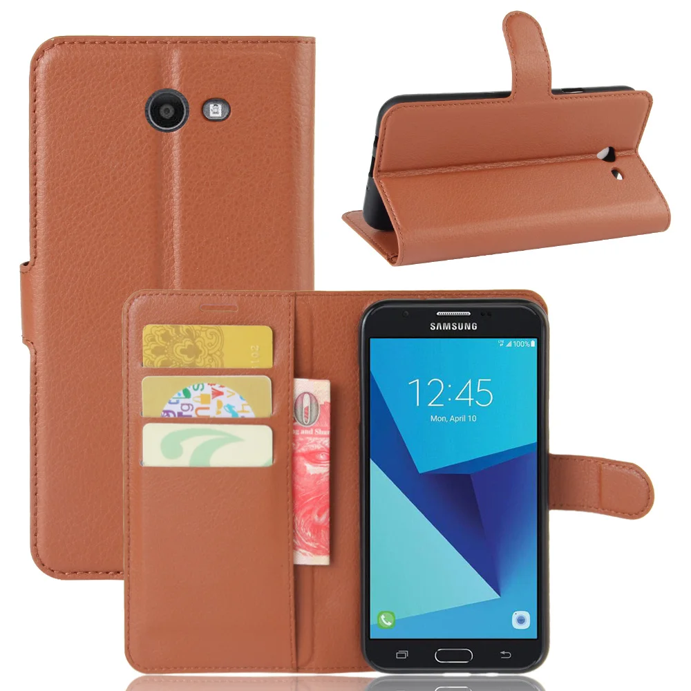 Винтажный кошелек с подставкой чехол из искусственной кожи для Samsung Galaxy J5 2017