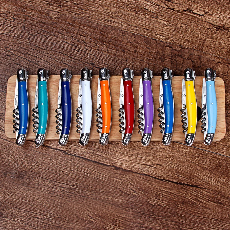 Портативный цветной штопор для вина 1 шт. складной бутылок красного пивная Крышка