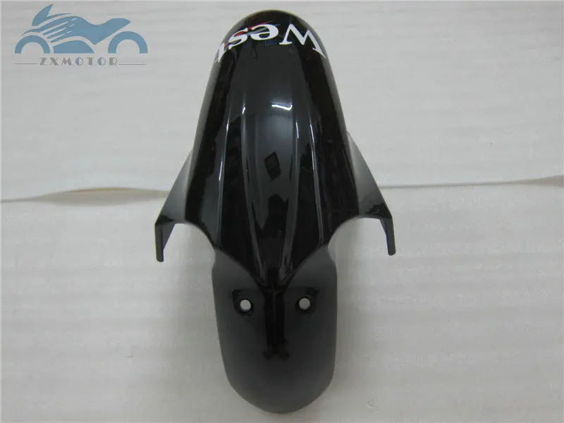 Обтекатель наборы для Kawasaki инъекции Обтекатели Ninja 250r 2008 2009 2010 EX250 08 09 10 14 ZX250 черный WEST шоссейные велосипеды запчасти