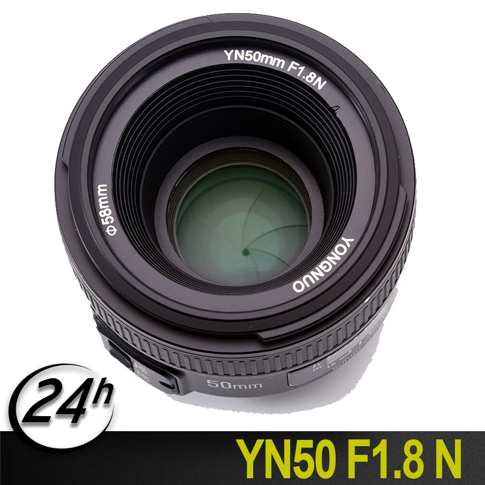 YONGNUO YN50MM F1.8 Большая диафрагма автофокус и ручной режим фокусировки для объектива